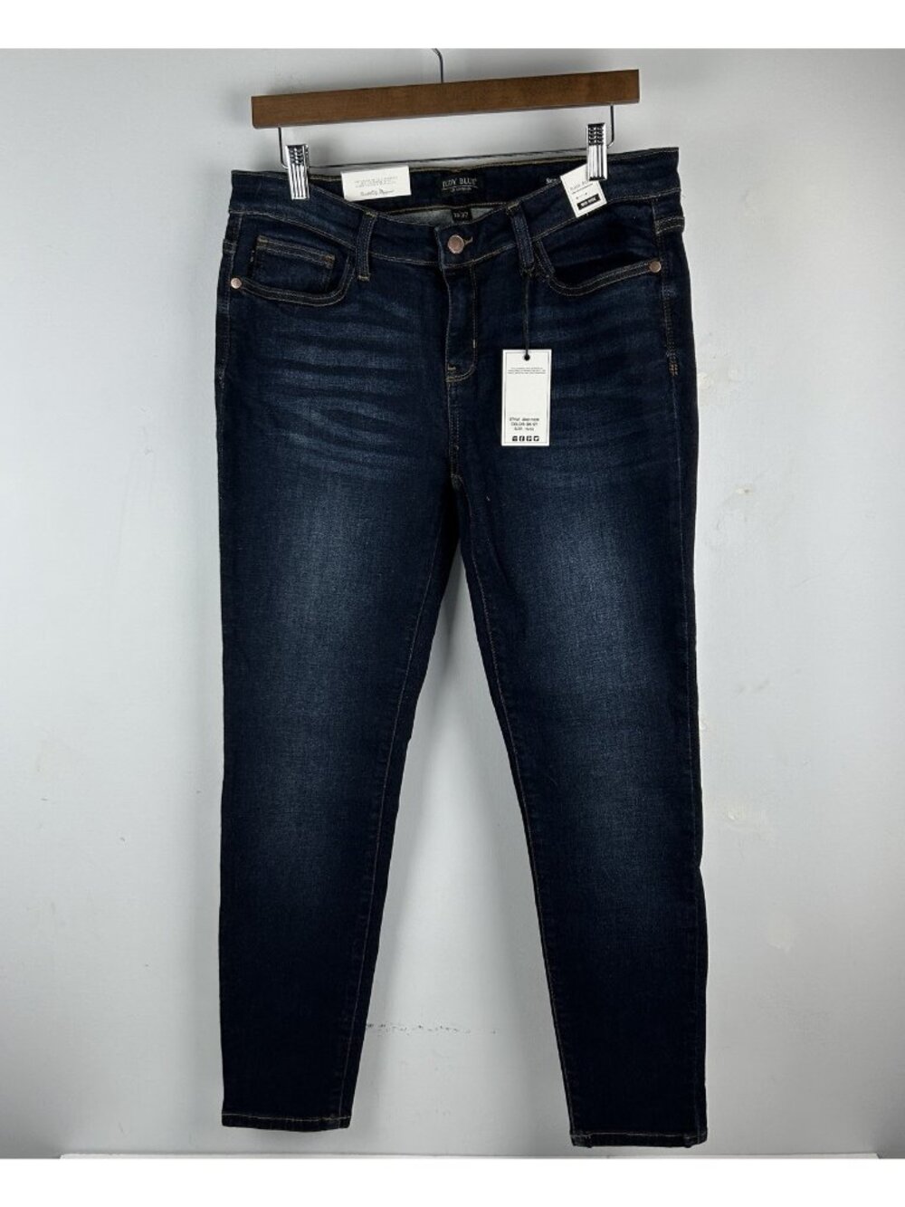 Judy Blue Skinny Fit Dark Wash High Rise Jeans Women’s Size  15  32 JB82110DK